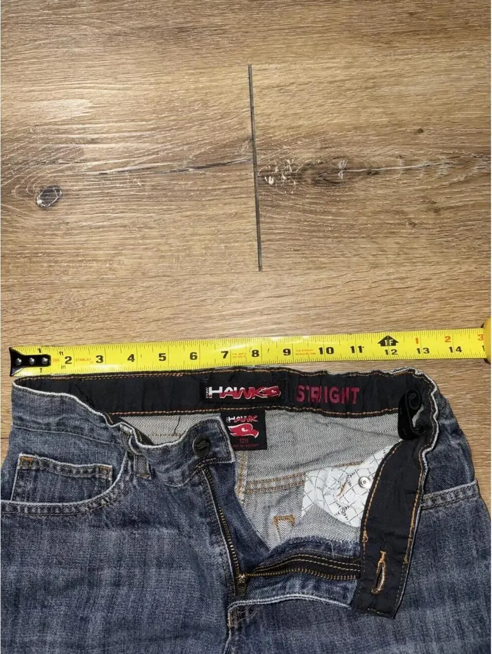 Tony Hawk Straight Leg Blue Jeans Boys 12R